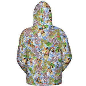All-over Print Hoodie - Z23HB7YP - - 4