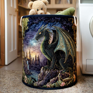 Ancient Flame Quilted Laundry Basket Father’s Day Merch Gift