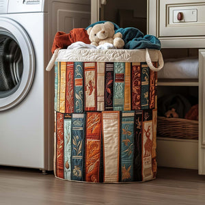 Chapter Corner Quilted Laundry Basket Best Gift For Him