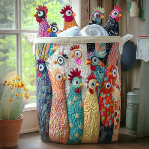 Coop Queens Quilted Laundry Basket Father’s Day Merch Gift