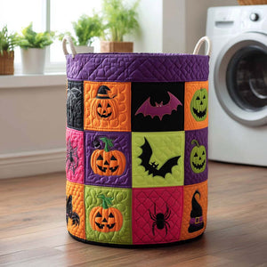 Dark Harvest Quilted Laundry Basket Merch For Him