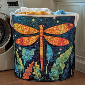 Dreamy Dragonfly Quilted Laundry Basket Gftotg388 Holiday Gift For Laundry Lovers