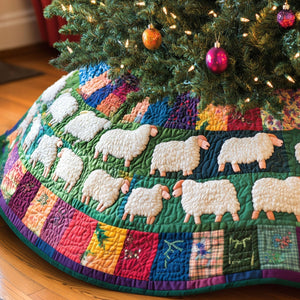 Lambs Leisure Quilted Christmas Tree Skirt Thoughtful Christmas Tree Skirt Gift Idea