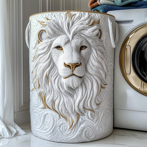 Majesty Lion Quilted Laundry Basket Merch For Family Time