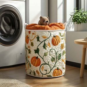 Season Shine Quilted Laundry Basket Winter Merch Essentials