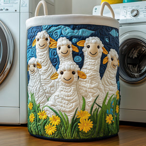 Sheep Quilted Laundry Basket Father’s Day Merch Gift