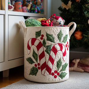 Soul Candy Charm Quilted Laundry Basket Christmas Merch Gift