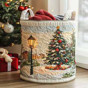 Starry Eve Quilted Laundry Basket Great Stocking Stuffer
