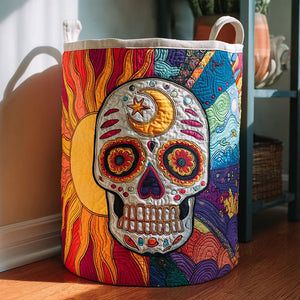 Sweet Bones Quilted Laundry Basket Fall Merch Pick