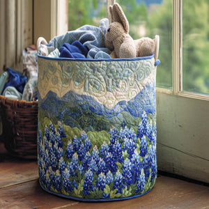 Texas Spring Glory Quilted Laundry Basket Spring Merch Pick