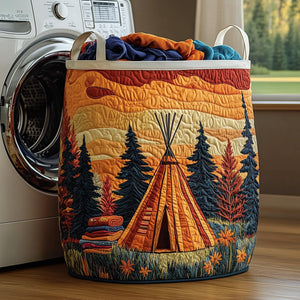 Tribal Comfort Quilted Laundry Basket Mother’s Day Merch Gift