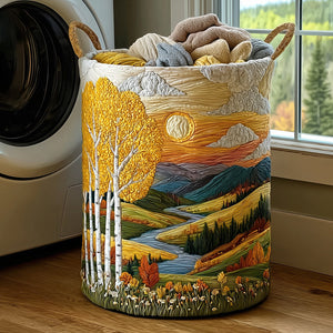 Wildflower Hills Quilted Laundry Basket Great Stocking Stuffer