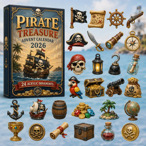 Pirate Treasure Advent Calendar 2026 Advent Calendar Decoration Gifts For Pirate Lovers