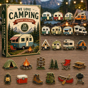 Cozy Camp Advent Calendar 2026 Advent Calendar Decoration Gifts For Camping Lovers