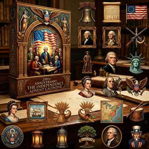 Americas 250th Anniversary The Independence Advent Calendar Patriotic Decor Gifts For Husband
