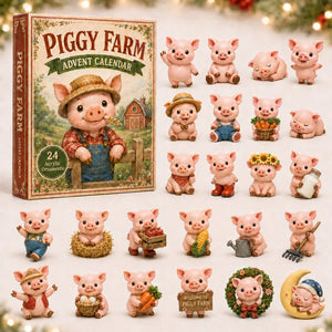Piggy Farm Advent Calendar 2026 Advent Ornament Calendar Gifts For Pig Lovers