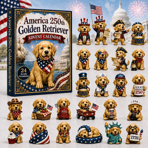 Golden Retriever Advent Calendar 2026 24 Days Of Golden Retriever Blindbox Dog Lover Gifts