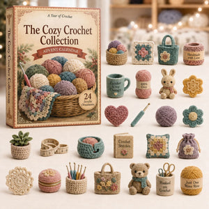 Crochet Lover Advent Calendar 2026 Cozy Home Decor Gift For Girlfriend
