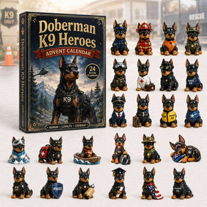 Doberman Jobs Advent Calendar 2026 Advent Calendar Decoration Presents For Dog Lovers