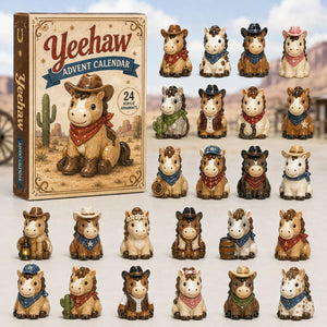 Yeehaw Advent Calendar 2026 Advent Calendar Decoration Unique Gifts For Cowboy Horse Lovers