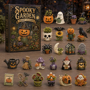 Spooky Garden Advent Calendar 2026 Halloween Decorations Gifts For Ghots Lovers