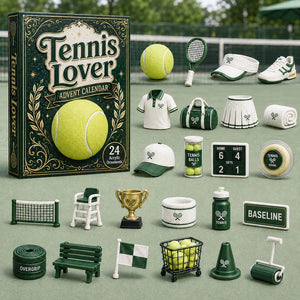 Tennis Lover Advent Calendar 2026 24 Day Festive Countdown Gifts For Tennis Lovers