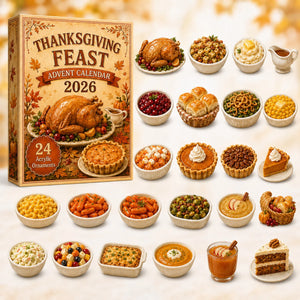 Thanksgiving Feast Advent Calendar Autumn Advent Calendar Unique Gifts For Family