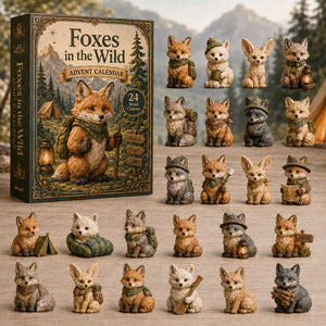 Foxes In The Wild Advent Calendar Camping Home Decor Unique Gifts For Brothers