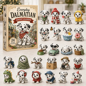 Everyday Dalmatian Advent Calendar 2026 Home Decor Special Gifts For Dalmatian Lovers