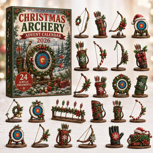 Christmas Archery Advent Calendar Xmas Countdown Calendar Unique Gifts For Brothers