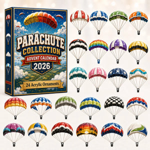 Parachute Collection Advent Calendar Unique Advent Calendar Special Gifts For Skydiver