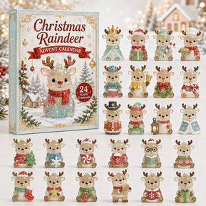 Reindeer Christmas Advent Calendar Cute Advent Calendar Xmas Gifts For Reindeer Lovers