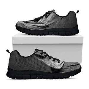 Ghost In The Darkness 3D Print Black Running Shoes