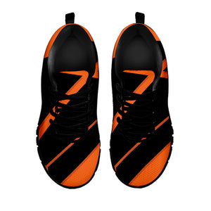 Halloween Vampire Coffin Print Black Running Shoes