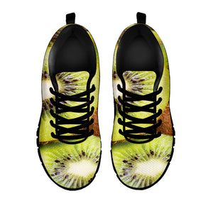 Kiwi 3D Print Black Running Shoes