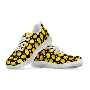 Mango Pattern Print White Running Shoes