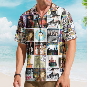 Culture Club Album Collage Hawaiian Shirt Retro 80s Music Shirt