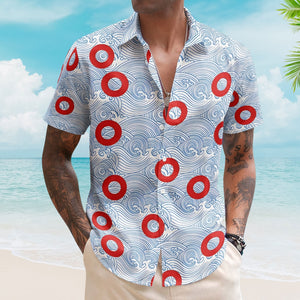 Phish Shirt Donuts Wave Hawaiian Shirt Retro Music Inspired Aloha Shirt