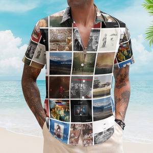Zach Bryan Album Collage Hawaiian Shirt Country Music Fan Shirt