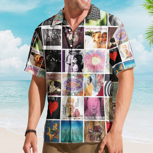 The Smashing Pumpkins Album Collage Hawaiian Shirt Rock Music Band Fan Shirt