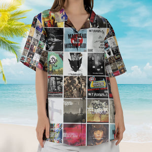 My Chemical Romance Hawaiian Shirt Iconic Album Collage Emo Rock Style