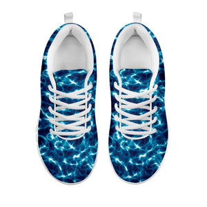 Plasma Energy Print White Running Shoes
