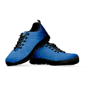 Spiritual Om Sign Print Black Running Shoes