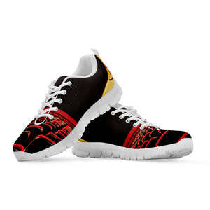 Theatre Stage Print White Running Shoes
