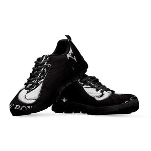 Victory King Of Boxing Print Black Running Shoes