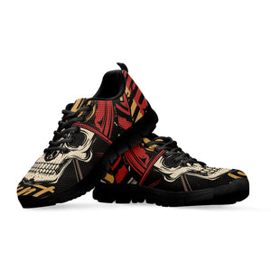 Volunteer Firefighter Print Black Running Shoes