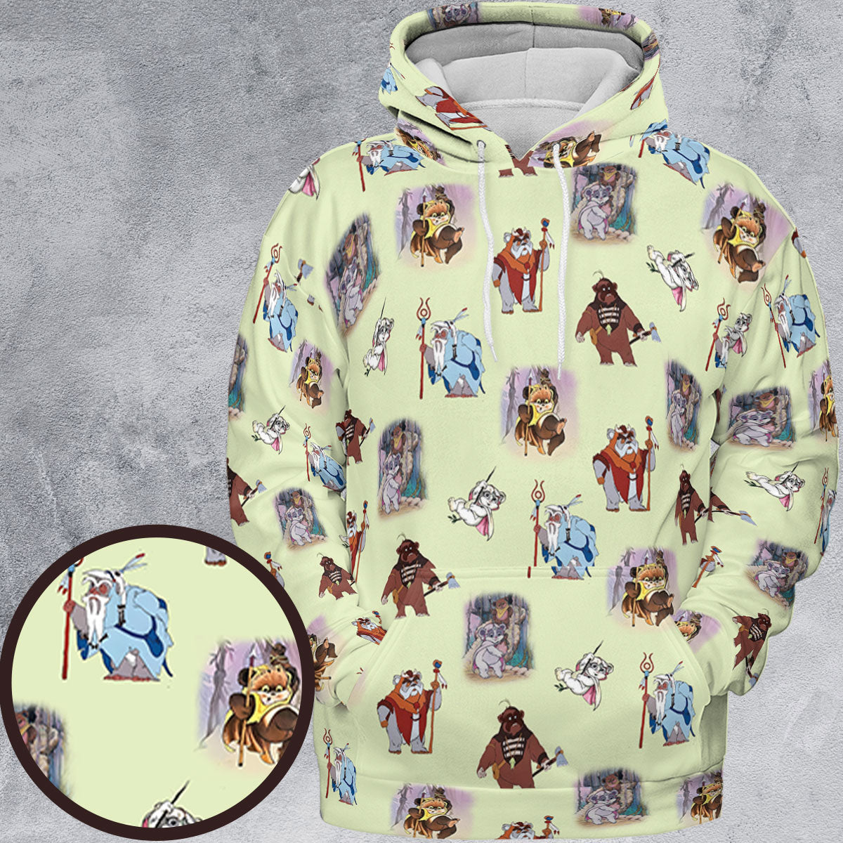 Ewoks Characters Star Wars All-over Print Hoodie