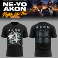 Ne Yo And Akon Merch Beautiful Day 2026 Tour Shirt Best Gift For Music Lovers - Gearneko