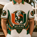 Miami Hurricanes Est 1926 Polo Shirt Miami Hurricanes Merch Gift For College Sport Fans - Gearneko