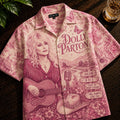 Dolly Parton Country Music Queen Retro Hawaiian Shirt Dolly Parton Aloha Shirt Gift For Fans - Gearneko